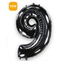 Цифра 9 Flexmetal ЧОРНА (901769 N)