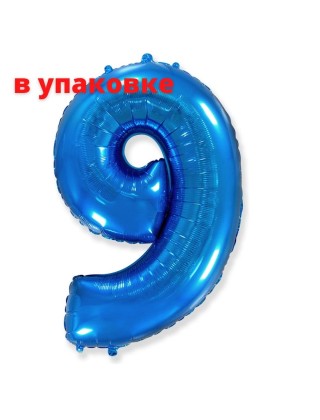 В упаковке Цифра 9 Flexmetal СИНЯЯ ( B901769A )