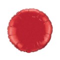 18" круг б/м красный 401500 R фольга