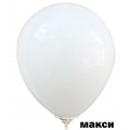 12" пастель 01 белый (G110) (500 шт в уп.) МАКСИ