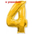 В упаковці Цифра 4 Flexmetal ЗОЛОТО (B901764O)