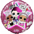 401590 круг 18" с рисунком RD LOL STAR