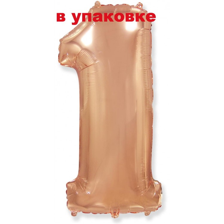 В упаковці Цифра 1 Flexmetal РОЖЕВЕ-ЗОЛОТО (B901761RG )