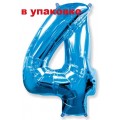 В упаковке Цифра 4 Flexmetal СИНЯЯ ( B901764A )