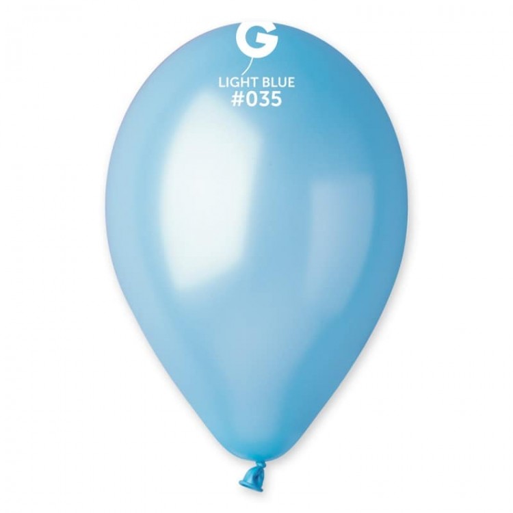 10 металлик 35 светло голубой (GM90)