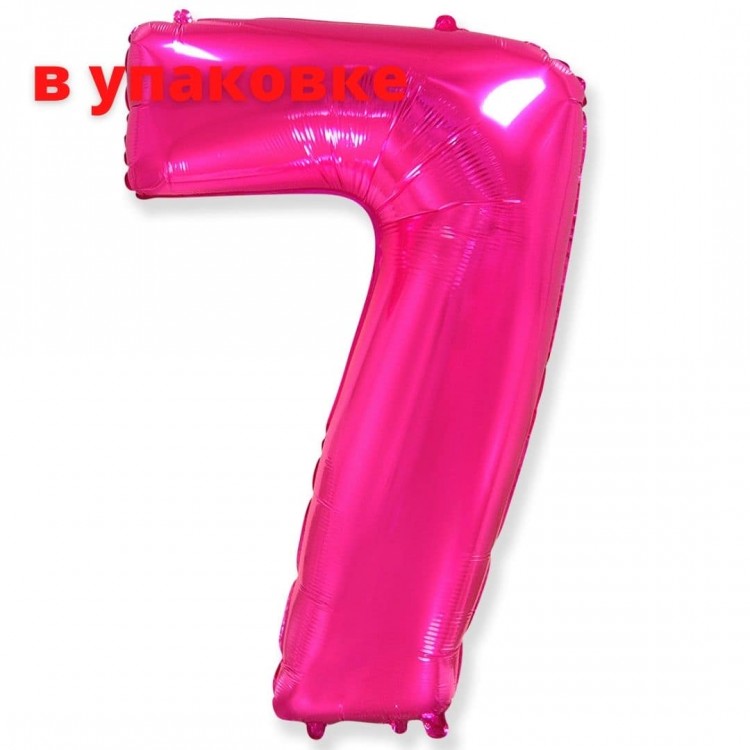 В упаковке Цифра 7 Flexmetal ФУКСИЯ (B901767F)