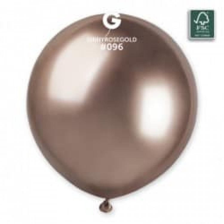 Хром 19 розовое золото Gemar Shiny Rose Gold #096 (GB150)