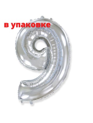В упаковке Цифра 9 Flexmetal СЕРЕБРО (B901769P)