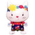 Кошеня у штанях (з друзями) 901695 Фольга білий