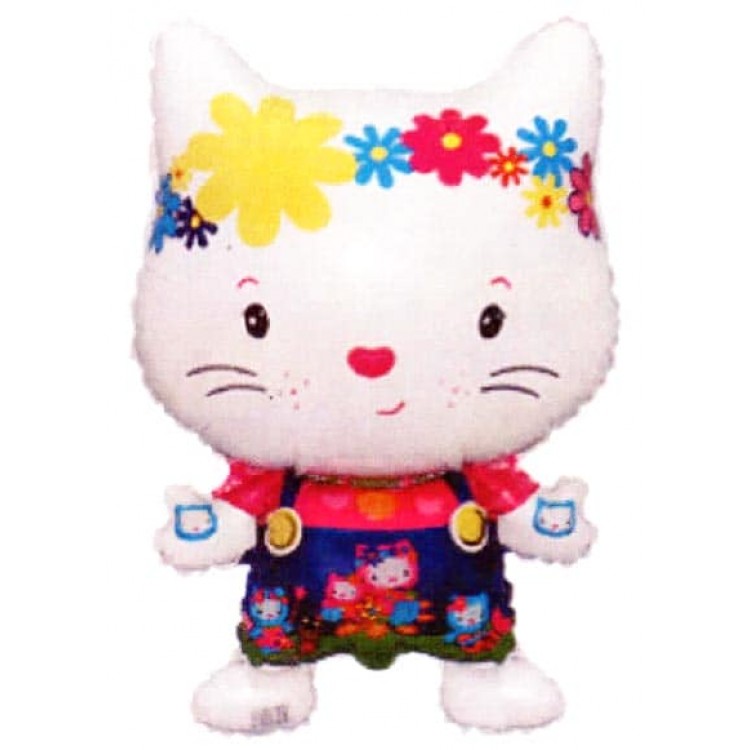 Котенок в штанах (с друзьями) 901695 Фольга белый