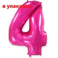 В упаковке Цифра 4 Flexmetal ФУКСИЯ (B901764F)
