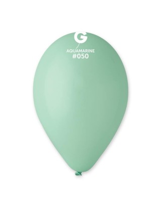 Шарик латексный G90/10" (26cm) пастель 050 аквамарин, 1шт
