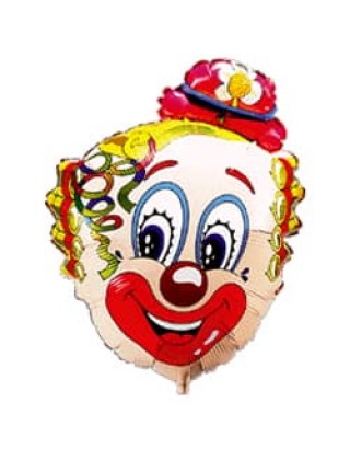 Голова клоуна В 30/22* 901540 В Фольга