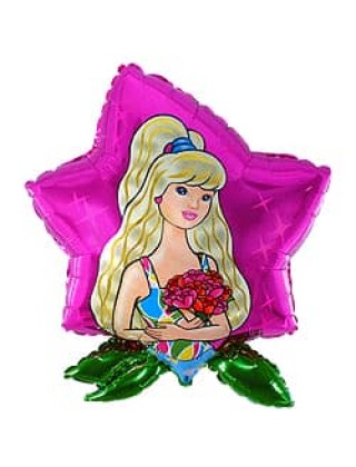Девочка цветок 32/27* 901631 Фольга