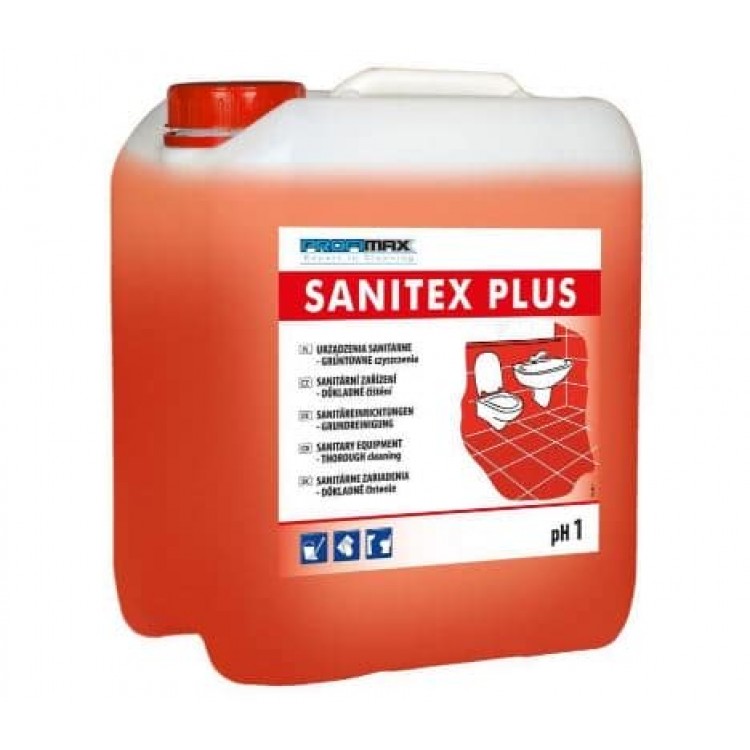 LAKMA SANITEX PLUS средство для тщательной чистки сантехники , 5л