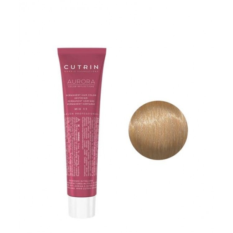 Перманентна фарба для волосся  Cutrin Aurora Permanent Hair Color, 0.03 золотий дотик