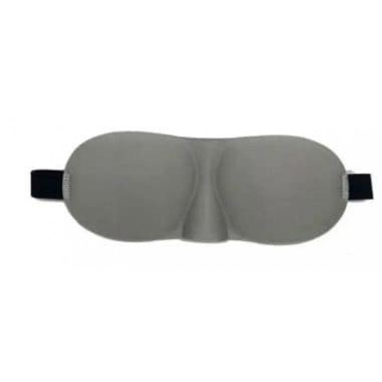 Маска для сна с 3D контуром CS60G серая