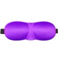 Маска для сну з 3D контуром CS60V фіолетова