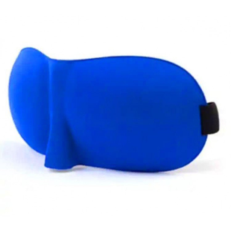 Маска для сна с 3D контуром, CS60A синяя