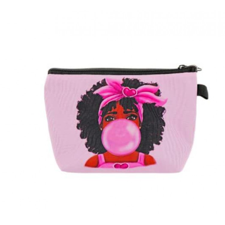 Косметичка с принтом Afro Girl (215*155)*135*55мм CS0879