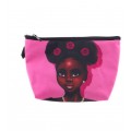 Косметичка з принтом Afro Girl (215*155)*135*55мм CS0889 