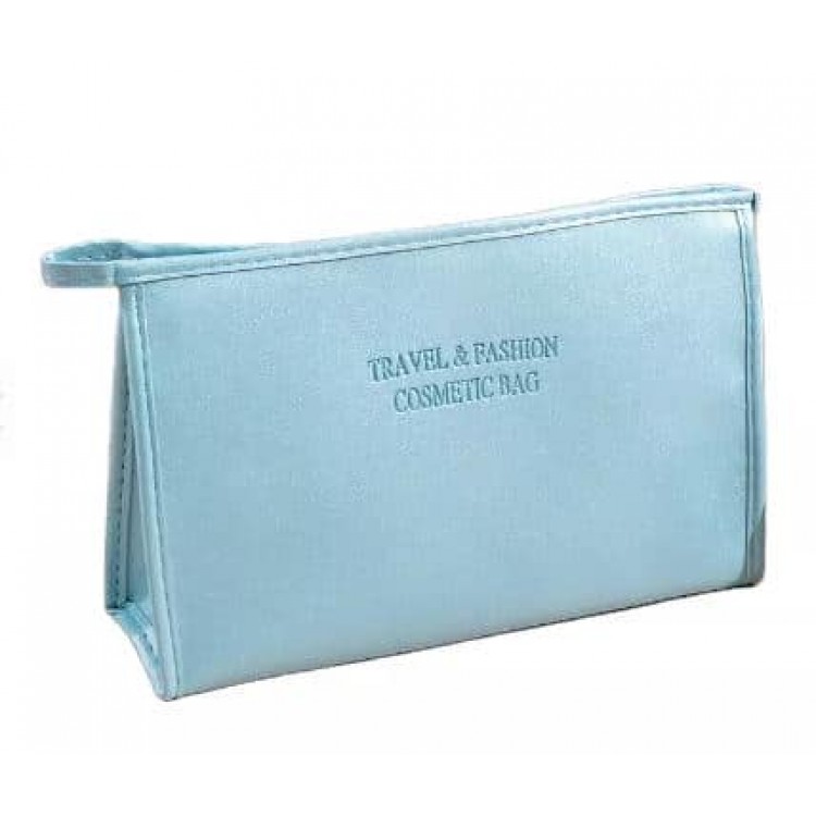 Косметичка Travel&Fashion Cosmetic Bag  225X140X65мм, блакитна