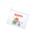  Косметичка дитяча прозора "Happy" 210х168 мм