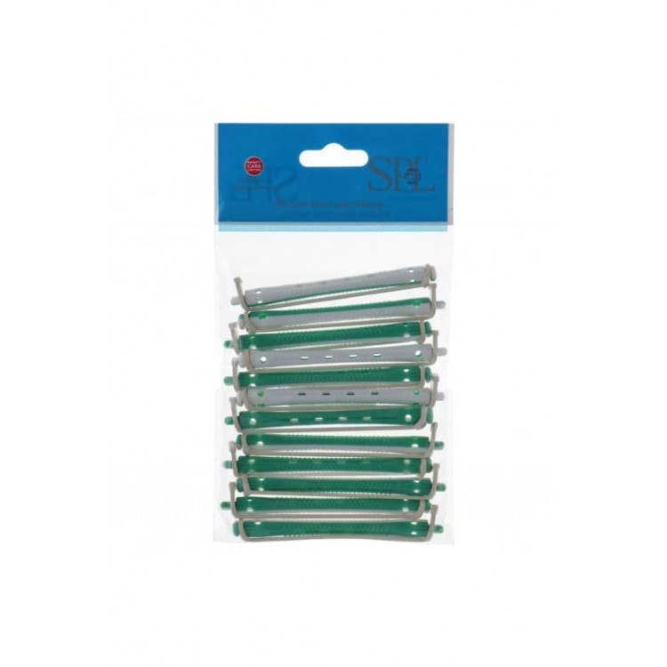 Бигуди для холодной завивки SPL 905111 d6мм, двухцветные 1уп./12шт