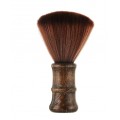 Щітка для змітання волосся професійна перукарська BARBER BRUSH CS 601 дерев'яна ручка