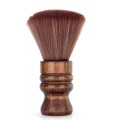 Щетка для сметки волос профессиональная парикмахерская BARBER BRUSH CS 602 деревянная ручка