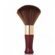 Щітка для змітання волосся професійна перукарська BARBER BRUSH CS 603 деревяна ручка