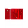 Футляр для парикмахерских инструментов SPL 77407AS "Красная перфорация"