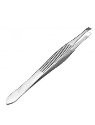 Пинцет для бровей CS -001 широкие прямые кромки Пинцет для бровей CS -001 широкие прямые кромки