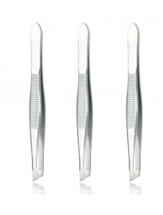 Пинцет для бровей CS-002 широкие скошенные кромки Пинцет для бровей CS-002 широкие скошенные кромки