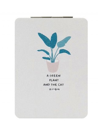 Зеркало косметическое " Green Plant and the Cat" SPL 5580-1