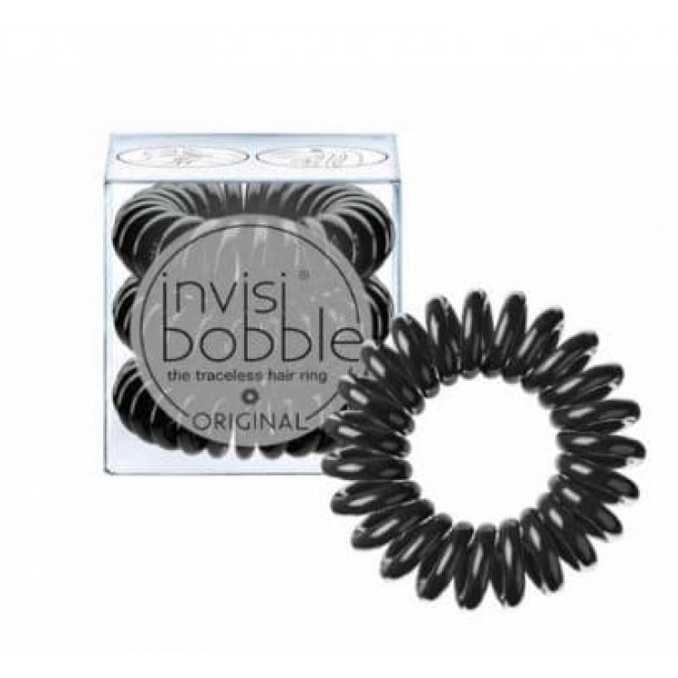Резинка-браслет для волос Invisibobble ORIGINAL True Black 1наб./3 шт