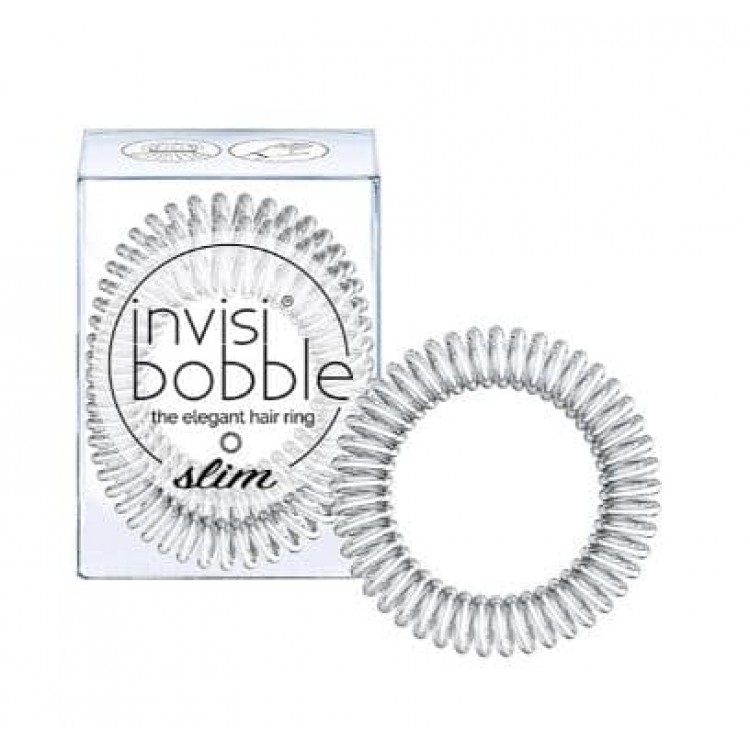 Резинка-браслет для волос invisibobble SLIM  SLIM Crystal Clear