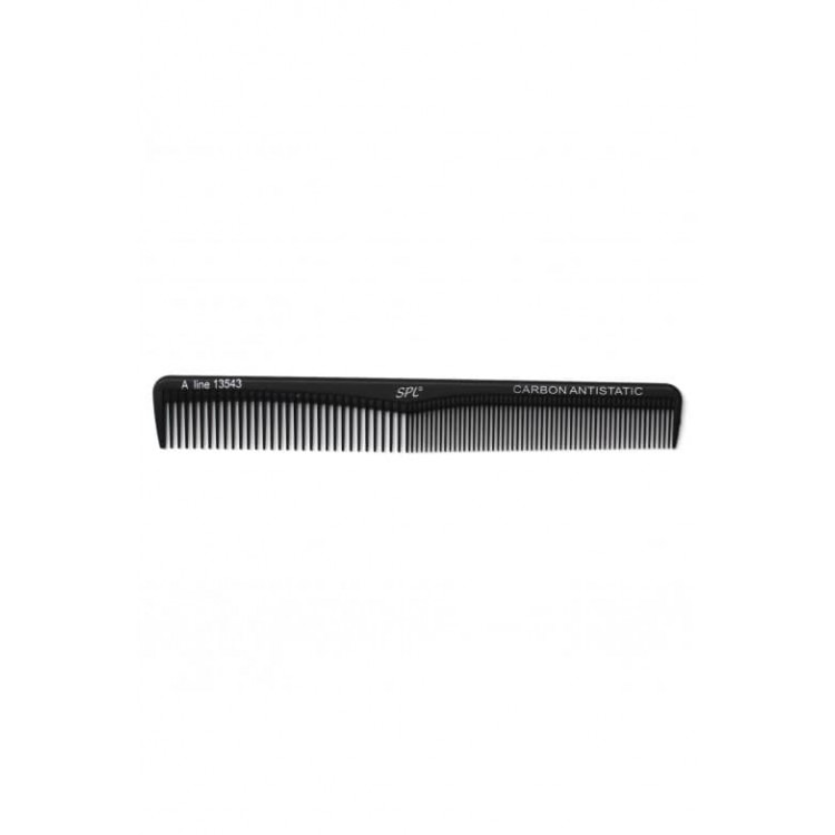 Расческа для волос SPL 13543 Carbon антистатический 185 мм