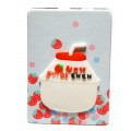 Зеркало карманное двухстороннее  Strawberry А09A