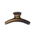Заколка-краб CS 082213-5 для волос Fashion матовый, коричневый
