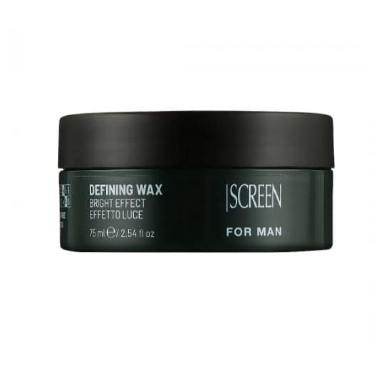 Віск моделює для чоловіків середньої фіксації Screen For Man Bright Effect Defining Wax 75 ml