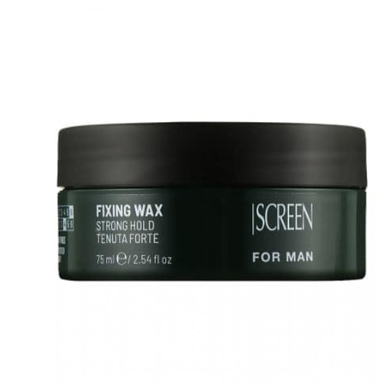 Віск моделює для чоловіків сильної фіксації Screen For Man Strong Hold Fixing Wax 75 ml