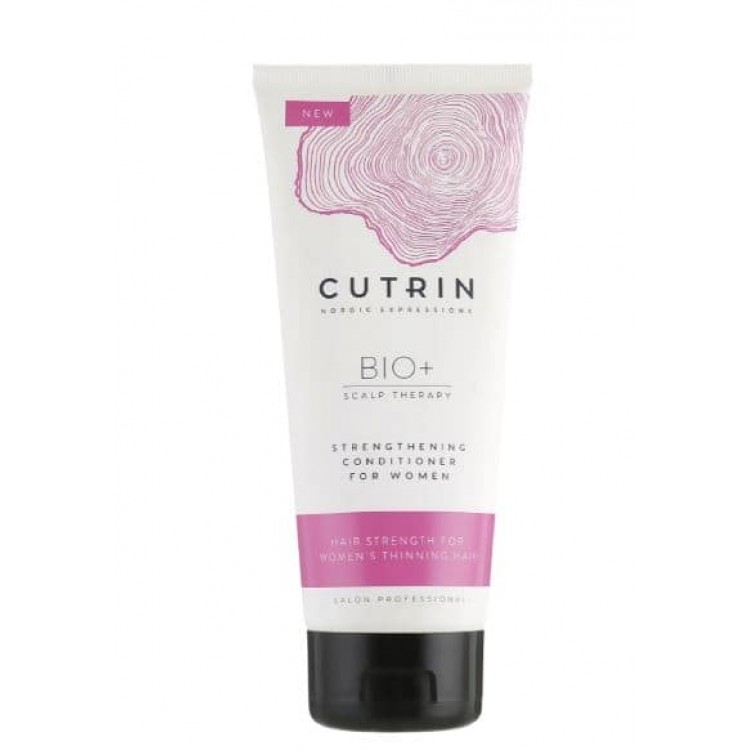 Кондиціонер, що зміцнює проти випадання волосся для жінок CUTRIN BIO+ Strengthening Conditioner for Women, 200 мл