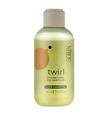 Флюид для фиксации и питания вьющихся волос - Screen Purest Twirl Styling Curly Veg Hair Fluid 150 мл