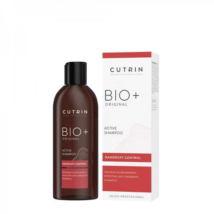 Активний шампунь проти лупи CUTRIN BIO+ Active Shampoo Dandruff Control 200мл