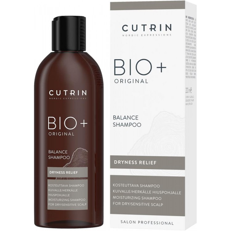 Баланс-шампунь CUTRIN BIO+ Balance Shampoo Dryness Relief 200мл