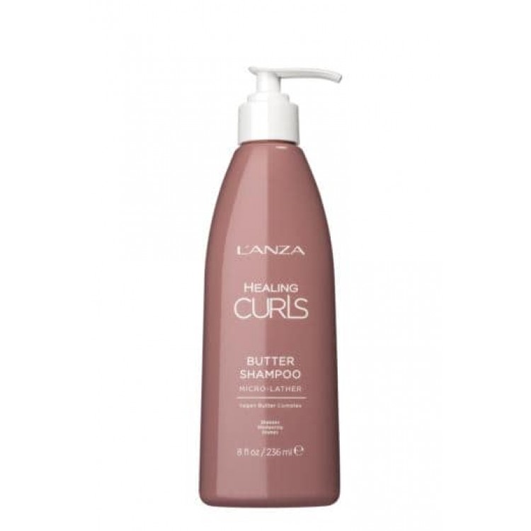 Шампунь для кучерявого волосся Lanza Curls Butter Shampoo,1000мл