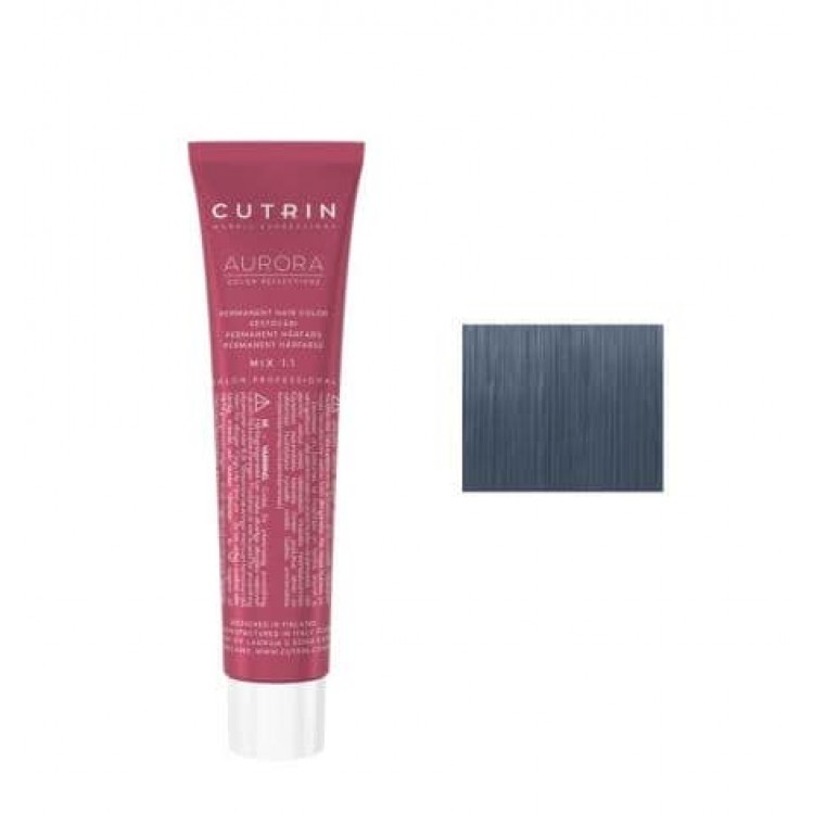 Перманентная краска для волос Cutrin Aurora Permanent Hair Color -  (Цвет: 7S Морозная сталь Средний блонд)