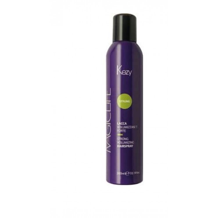 Лак сильної фіксації для об'єму Kezy Magic Life Strong Volumizing Hairspray, 300 мл
