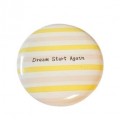 Зеркало карманное двухстороннее D70мм Dream Start Again М1513